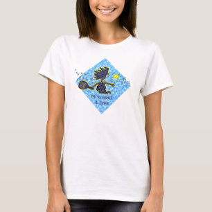 Pickleball 4-Ever in Blue T-Shirt