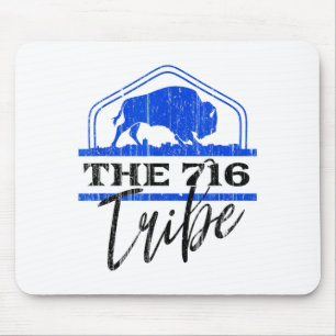 Pickleball 716 tribe buffalo 716 western new york mouse pad