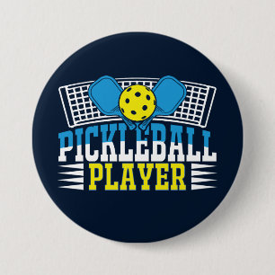 Pickleball 7.5 Cm Round Badge