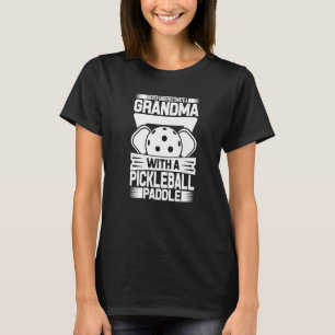 Pickleball Aiming Paddle Pickleball Player Fun Hob T-Shirt