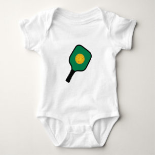 PICKLEBALL AND PADDLE BABY BODYSUIT