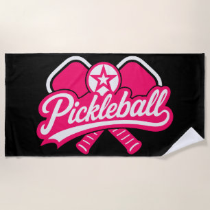 Pickleball Apparel Players Beach Towel