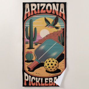 Pickleball ARIZONA PICKLEBALL Desert Beach Towel