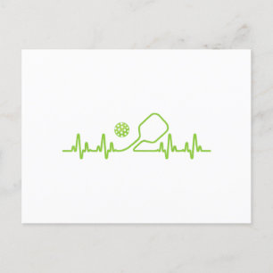 Pickleball Art For Men Women Pickle Ball Picklebal Postcard