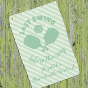 Pickleball Bachelorette Weekend Towel