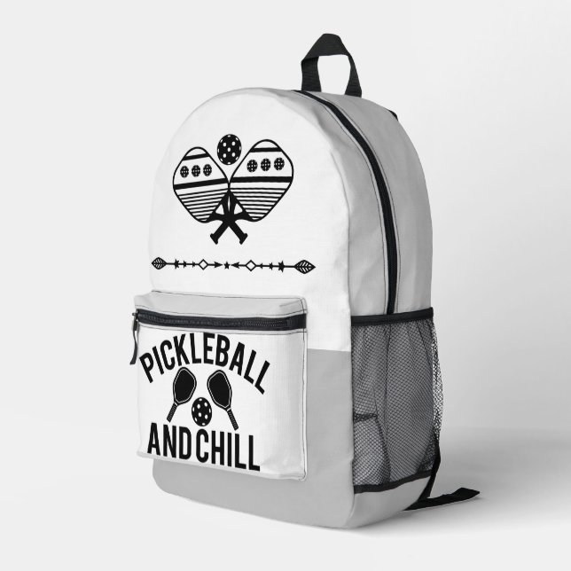 Pickleball Backpack (Back Corner Right)
