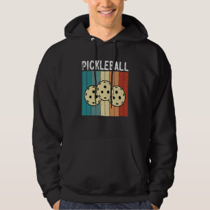 Pickleball Ball Retro Vintage 70's 80's  2 Hoodie