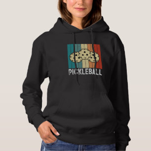 Pickleball Ball Retro Vintage 70's 80's  3 Hoodie