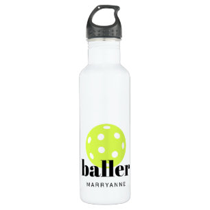 Pickleball Baller Personalized  710 Ml Water Bottle