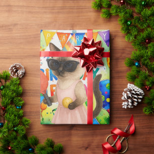 Pickleball Birthday Party themed Wrapping Paper