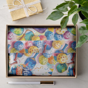 Pickleball Birthday themed Tissue Paper