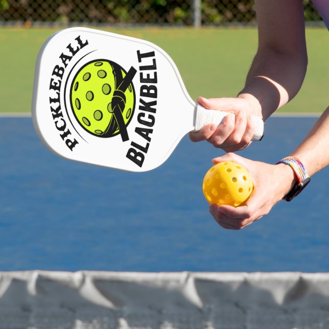 Pickleball Blackbelt – Funny Pickleball Master Paddle (Insitu)