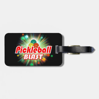 Pickleball Blast 2ABC Options Luggage Tags