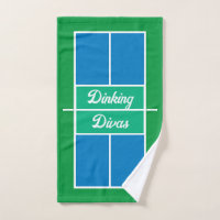 Pickleball Blue Green Court Team Name Sweat
