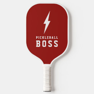Pickleball Boss Lightning Bolt Custom Colour Paddle