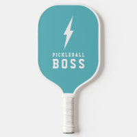 Pickleball Boss Lightning Bolt Custom Colour   