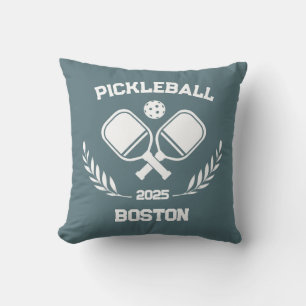 Pickleball Boston 2025 Custom Sage Blue Cushion