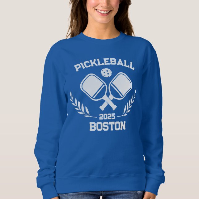 Pickleball Boston 2025 Custom Sweatshirt (Front)