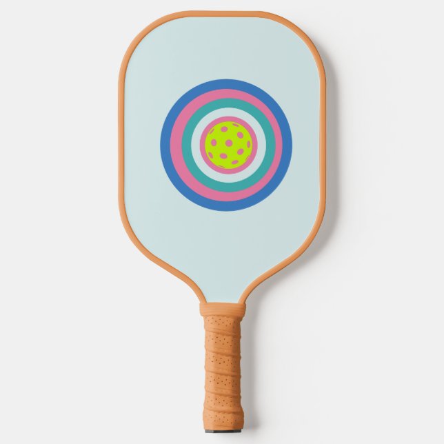 Pickleball Bullseye Paddle (Front)