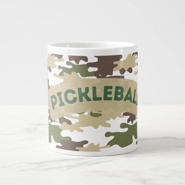 Pickleball Camo Mug (Front)