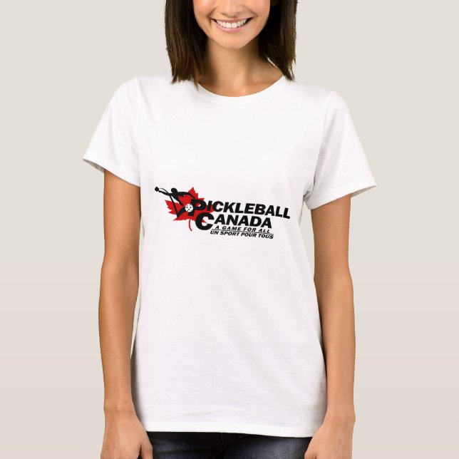 Pickleball Canada Organisation Logo T-Shirt (Front)