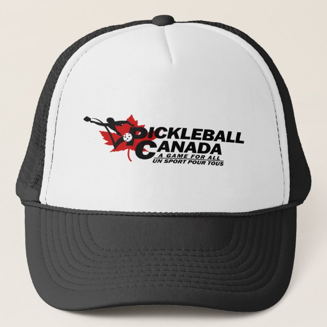 Pickleball Canada Organisation Logo Trucker Hat (Front)