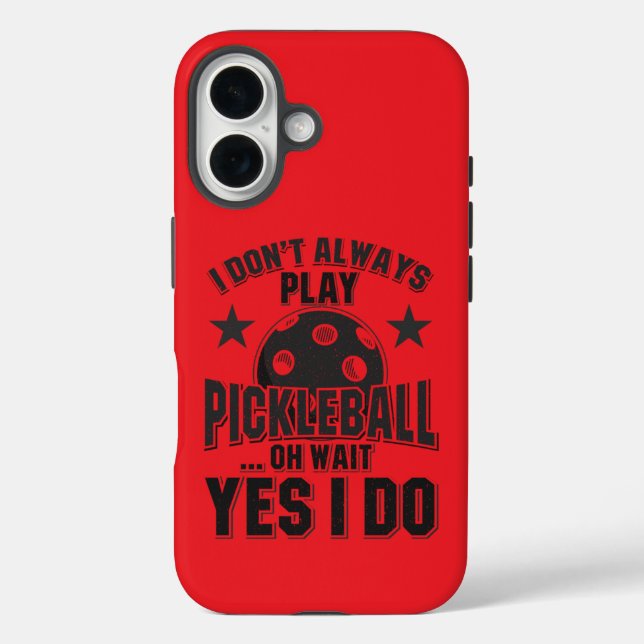 Pickleball Case-Mate iPhone Case (Back)