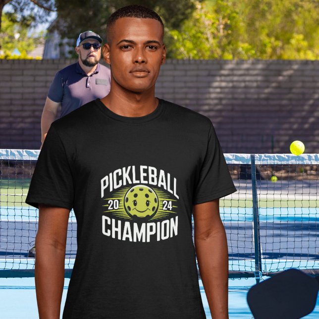 Pickleball Champion of the year pickle ball fun T-Shirt (Creator Uploaded)