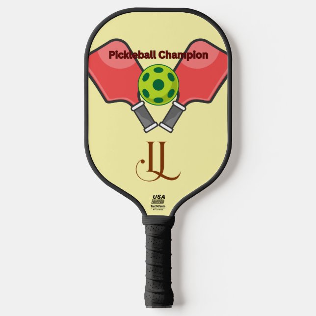 Pickleball Champion Paddle  (Front)