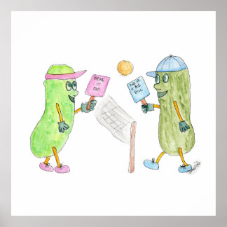 Pickleball Champion Poster