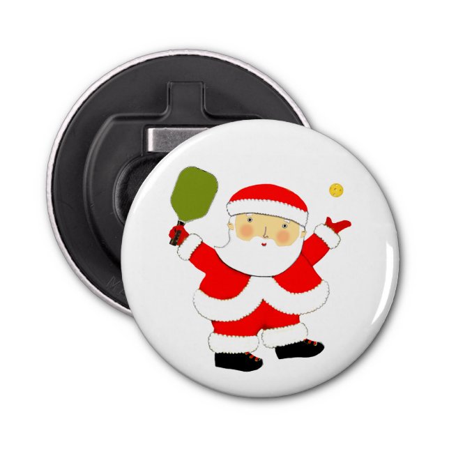 Pickleball Christmas Bottle Opener (Front)