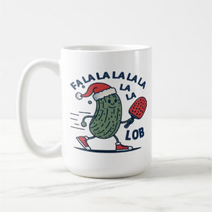 Pickleball Christmas Coffee Mug