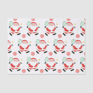 Pickleball Christmas Holiday Gifts Tissue Paper