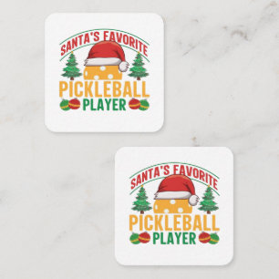 Pickleball Christmas Loyalty Card