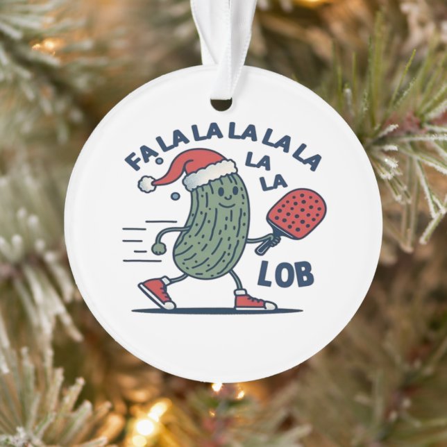 Pickleball Christmas Ornament (Tree)