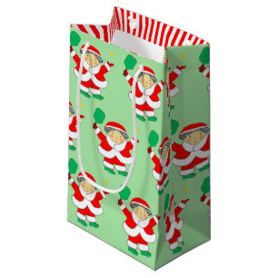 Pickleball Christmas Small Gift Bag