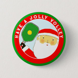 Pickleball Christmas Stocking Stuffers Button