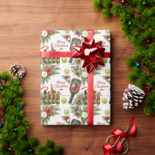 Pickleball Christmas themed  Wrapping Paper