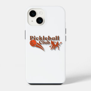 Pickleball Club Logo - Custom Gear & Gifts iPhone 14 Case