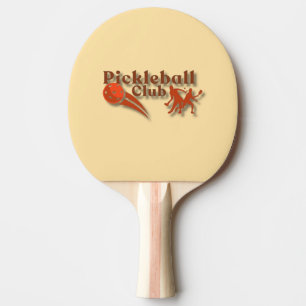 Pickleball Club Logo - Custom Gear & Gifts Ping Pong Paddle