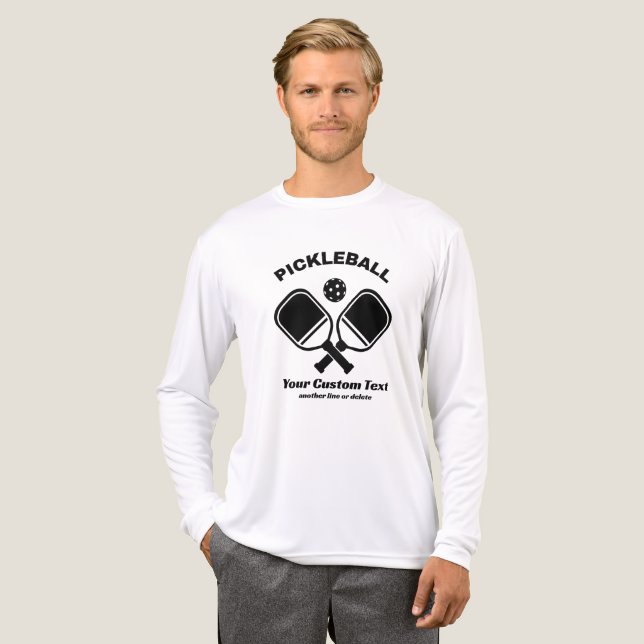 Pickleball Club Personalised Tri-Blend Shirt (Front Full)