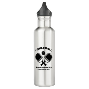 Pickleball Club Pickleball Paddle & Ball Custom 710 Ml Water Bottle