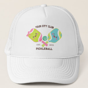 Pickleball Club Team Player Custom Pickle Gift Tru Trucker Hat