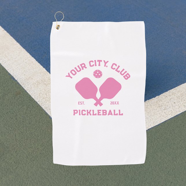 Pickleball Club Team Player Custom Pickle Sweat Golf Towel (Creator Uploaded)