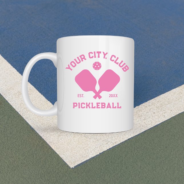 Pickleball Club Team Player Custom Pickler Gift Coffee Mug (Creator Uploaded)