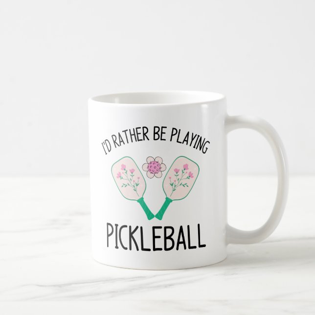 Pickleball Coffee Mug (Right)