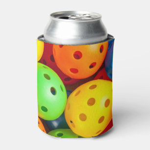 Pickleball Colourful Can Cooler