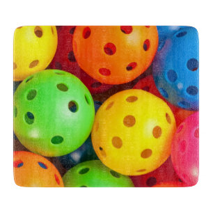 Pickleball Colourful Cutting Board