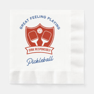 Pickleball cool design to wear napkin