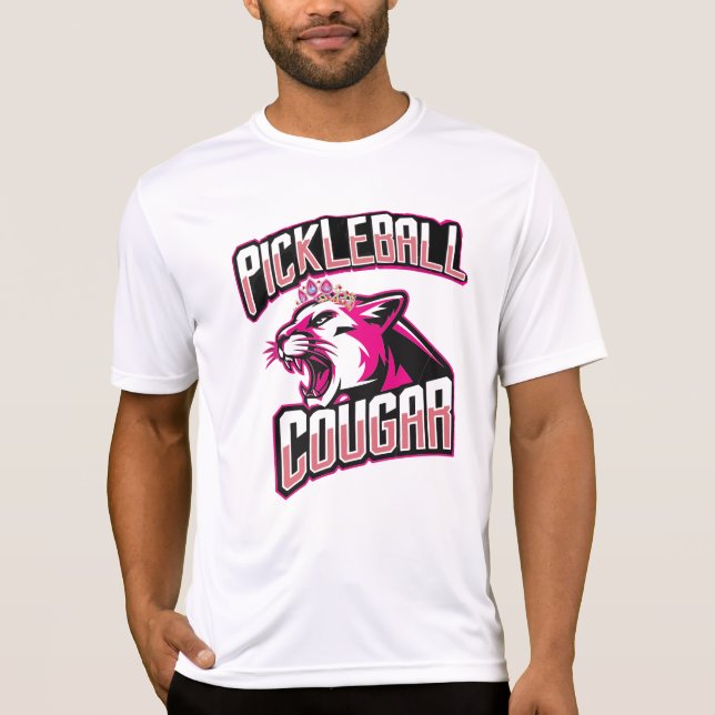 Pickleball Cougar T-Shirt (Front)